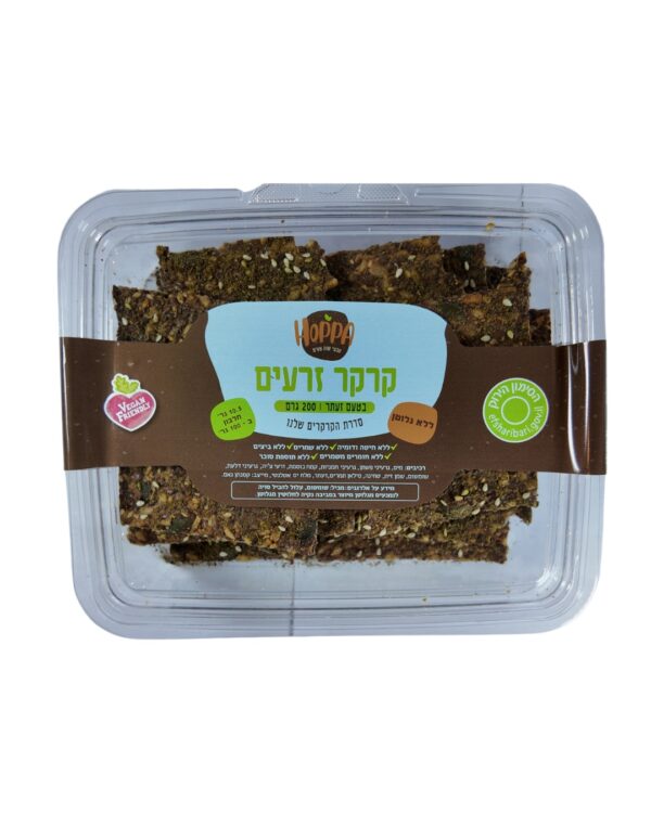 ⁦קרקר זרעים - בטעם זעתר⁩ – תמונה ⁦6⁩
